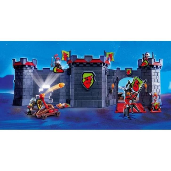 Playmobil Ridders Kasteel koffer  – Set 4440:, Kinderen en Baby's, Speelgoed | Playmobil, Zo goed als nieuw, Complete set, Ophalen