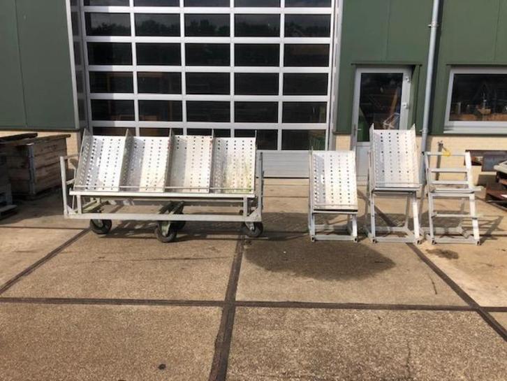 1433. Oogstlijn / oogstwagen / snijbloemen / plukkar, Zakelijke goederen, Landbouw | Aardappelen, Groenten, Fruit en Vlees, Ophalen