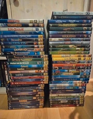 Lot disney dvd 62 stuks beschikbaar voor biedingen