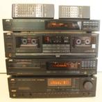 JVC Stereo Met 2 Afstandsbedieningen / Amp CD Cassette Tuner, Ophalen of Verzenden, Cd-speler, JVC, Losse componenten