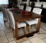 Table salle à manger bois, Huis en Inrichting, Tafels | Eettafels, Ophalen, 100 tot 150 cm, 200 cm of meer, Zo goed als nieuw