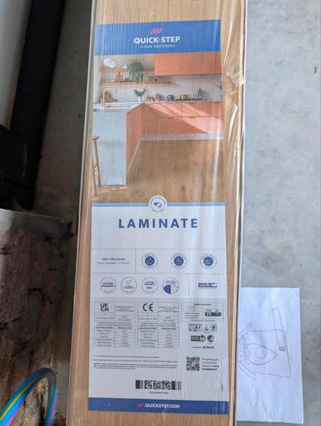 Nouveau laminé Quick-Step, 5 paquets/11 m2, Bricolage & Construction, Aggloméré, Synthétique, Enlèvement, 10 à 30 cm