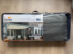 Nesling coolfit harmonica schaduwdoek, B3,7m L5,0m, Ophalen, Nieuw