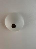 Ronde steenachtige plafondlamp, Ophalen, Zo goed als nieuw