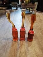 gesmolten glas Coca Cola flesjes vintage 90s, Verzamelen, Ophalen, Gebruikt, Overige typen