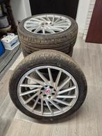 replica vossen 215/45R17 4x100 of 4x 111.5, Auto-onderdelen, Banden en Velgen, Ophalen, Gebruikt