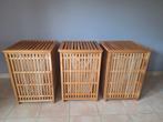 Houten wasmand, houten linnen bak 45 x45 x 68, Huis en Inrichting, Ophalen, Zo goed als nieuw