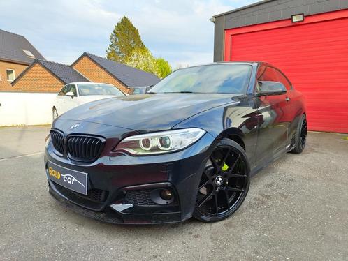 BMW Coupe 218i PACK M*DUBBELE UITGANG*NAVI XL*LED*, Auto's, BMW, Bedrijf, Te koop, 2 Reeks, ABS, Airbags, Airconditioning, Android Auto