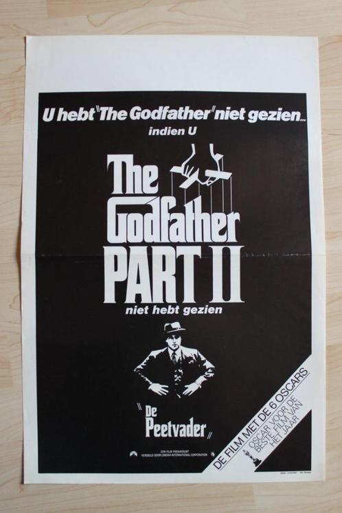 filmaffiche The Godfather 2 Al Pacino filmposter affiche, Collections, Posters & Affiches, Comme neuf, Cinéma et TV, A1 jusqu'à A3