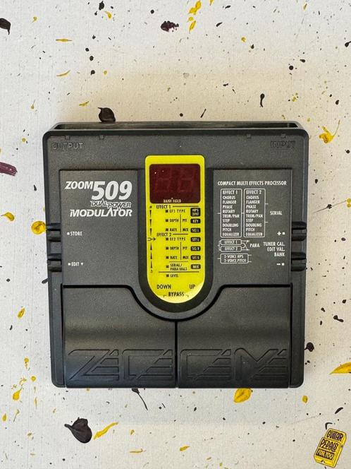 Zoom 509 Dual Power Modulator, Muziek en Instrumenten, Effecten, Gebruikt, Chorus, Overige typen, Ophalen of Verzenden