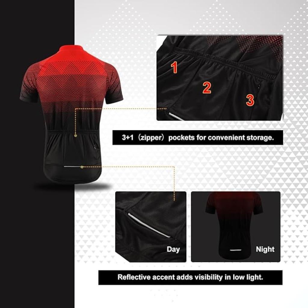 BERGRISAR Fietsshirt voor heren ademend SNELLE GRATIS LEVERI, Verzenden, Nieuw, XL, Heren