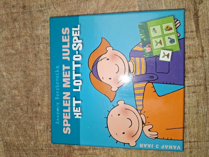 Spelen met jules het lotto spel 3+, Kinderen en Baby's, Speelgoed | Overig, Zo goed als nieuw, Ophalen of Verzenden