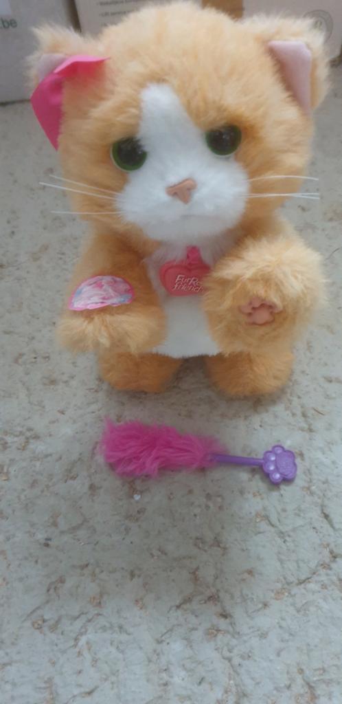 Interactieve knuffels  FurReal Friends Katje Daisy - Interac, Kinderen en Baby's, Speelgoed | Knuffels en Pluche, Zo goed als nieuw