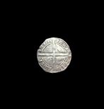 Middeleeuwse munt - dubbele groot - cromsteert, Postzegels en Munten, Ophalen of Verzenden, België, Losse munt, Zilver