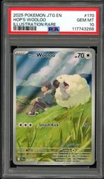 Hop's Wooloo [IR] PSA 10 - 170/159 - Journey Together 2024, Ophalen of Verzenden, Zo goed als nieuw, Losse kaart