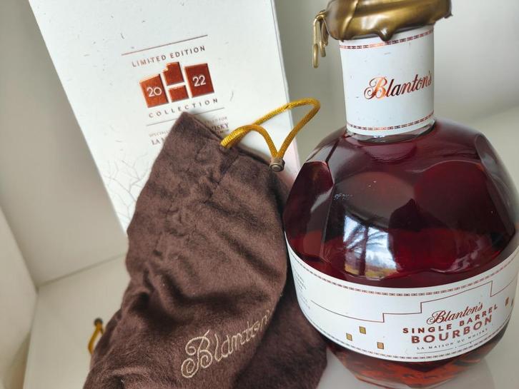 "La Maison Du Whisky Edition 2022, Barrel no1" de Blanton, Collections, Vins, Neuf, Autres types, Amérique du Nord, Enlèvement ou Envoi