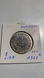 Zilver munt Vaticaan, Envoi, Argent