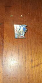 Pin’s Sega Kellogg’s sonic, Verzamelen, Ophalen, Zo goed als nieuw, Figuurtje, Speldje of Pin