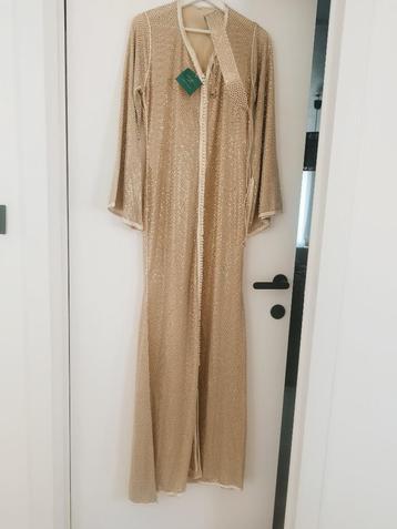 Nieuwe Blinkende goud kleed beschikbaar voor biedingen