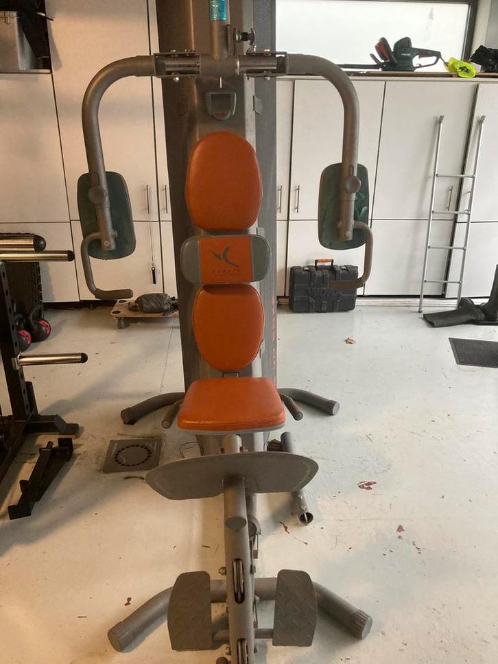 Home gym / krachtstation, Sport en Fitness, Fitnessmaterialen, Zo goed als nieuw, Overige typen, Armen, Benen, Borst, Rug, Ophalen