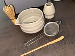 Beige matcha set nieuw, Ophalen, Zo goed als nieuw