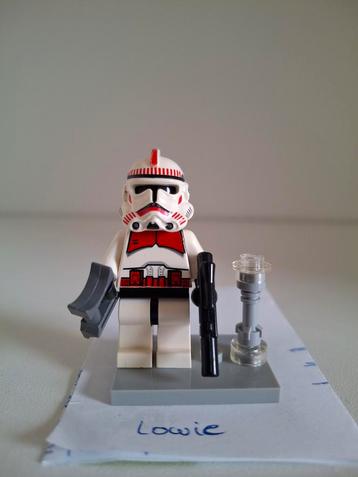 Lego star wars mini figuur Clone Shock Trooper Sw0091  beschikbaar voor biedingen