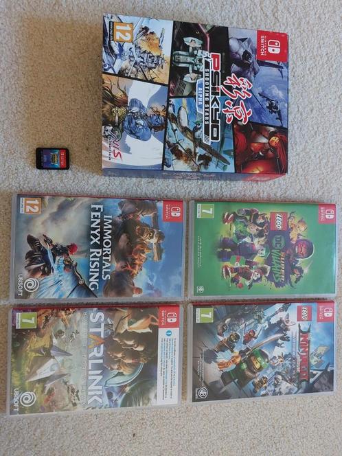6 spellen voor Nintendo Switch oa lego, psikyo, ..., Games en Spelcomputers, Games | Nintendo Switch, Zo goed als nieuw, Ophalen of Verzenden