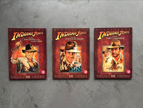 Indiana Jones - 3 dvd’s, CD & DVD, DVD | Aventure, Comme neuf, Enlèvement ou Envoi