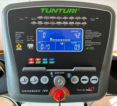 Mooie TUNTURI loopband T60 performance, Sport en Fitness, Fitnessmaterialen, Gebruikt, Armen, Benen, Borst, Buik, Ophalen