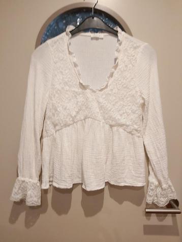 Kilky Paris, blouse, M/L, in heerlijk katoen beschikbaar voor biedingen