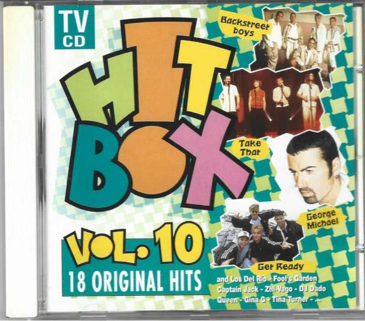 CD Hitbox Vol. 10 - 18 Original Hits, Cd's en Dvd's, Cd's | Rock, Zo goed als nieuw, Poprock, Ophalen of Verzenden