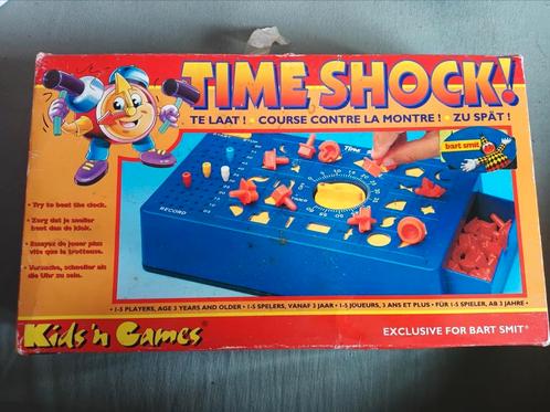 Time Shock. 1 tot 5 spelers. vanaf 3j., Hobby en Vrije tijd, Gezelschapsspellen | Overige, Gebruikt, Drie of vier spelers, Ophalen