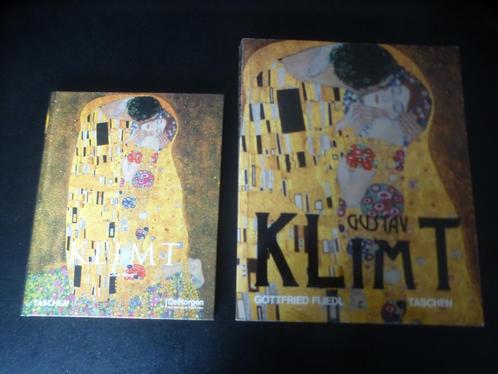 2 x Gustav KLIMT (Taschen uitgaven), Livres, Art & Culture | Arts plastiques, Utilisé, Peinture et dessin, Enlèvement ou Envoi