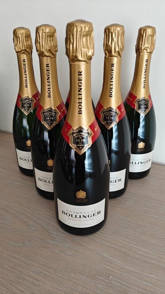 Champagne Bollinger, special cuvée, Collections, Vins, Comme neuf, Champagne, France, Pleine, Enlèvement ou Envoi