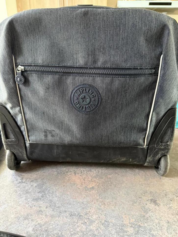 Cartable kipling marine navy, Hobby en Vrije tijd, Cursusmateriaal, Zo goed als nieuw, Ophalen