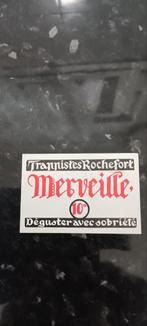 Oud bieretiket trappistes Rochefort merveille, Enlèvement ou Envoi, Comme neuf