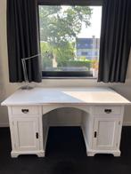 Wit houten bureau landelijke stijl, Ophalen
