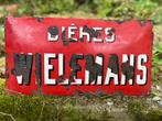 Emaillebord bières Wielemans, Ophalen of Verzenden