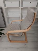 Ikea poang stoel bruin, Maison & Meubles, Chaises, Comme neuf, Brun, Enlèvement ou Envoi