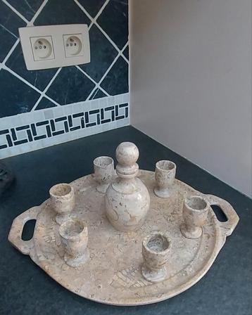 Afghaanse theeset met 2 vaasjes beschikbaar voor biedingen