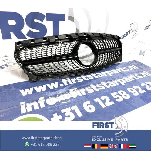 W117 CLA Diamant gril origineel Mercedes 2013-2018 AMG zwart, Auto-onderdelen, Overige Auto-onderdelen, Mercedes-Benz, Gebruikt