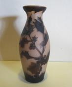 Vase en verre camée Art nouveau Richard, gravé à l'acide, ve, Antiquités & Art, Envoi