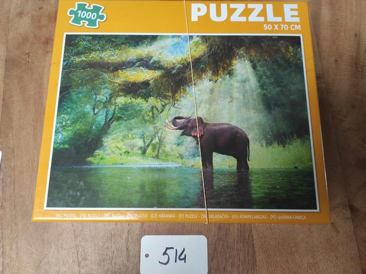 puzzel, Hobby en Vrije tijd, Denksport en Puzzels, Zo goed als nieuw, Legpuzzel, 500 t/m 1500 stukjes, Ophalen of Verzenden