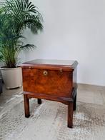 Vintage kisttafel/opbergkoffer LANE, Huis en Inrichting, Ophalen, Minder dan 45 cm, Minder dan 55 cm, Vintage, klassiek