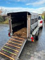 Aanhangwagen kleinvee schapen enkele as ongeremd, Auto diversen, Aanhangers en Bagagewagens, Ophalen, Gebruikt