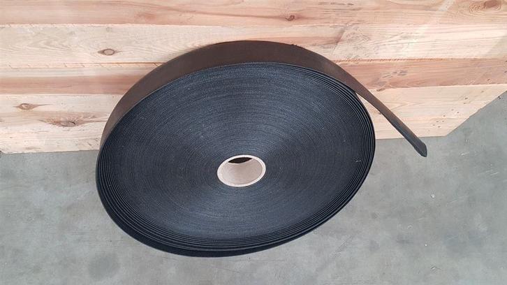 1261. PE slang / plat / zwart / Peflex / klein en groot, Tuin en Terras, Tuinslangen, Nieuw, Ophalen