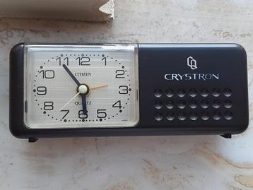 Vintage CITIZEN 1970 Japan elektronische reiswekker  beschikbaar voor biedingen