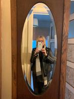 Kleine gangkast met afgeschuinde spiegel en rolluiklade, Huis en Inrichting, Ophalen, Gebruikt