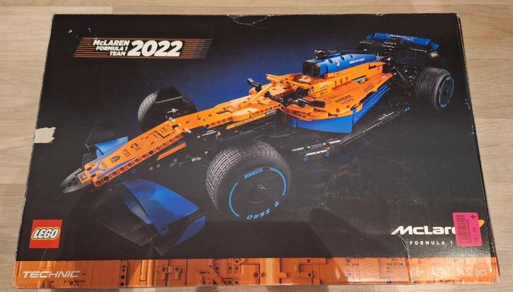 LEGO Mclaren formule 1 team 2022 - 42141, Hobby en Vrije tijd, Overige Hobby en Vrije tijd, Gebruikt, Ophalen