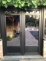 Nieuwe dubbele deur, Doe-het-zelf en Bouw, Deuren en Vliegenramen, Ophalen, 120 cm of meer, Nieuw, Buitendeur